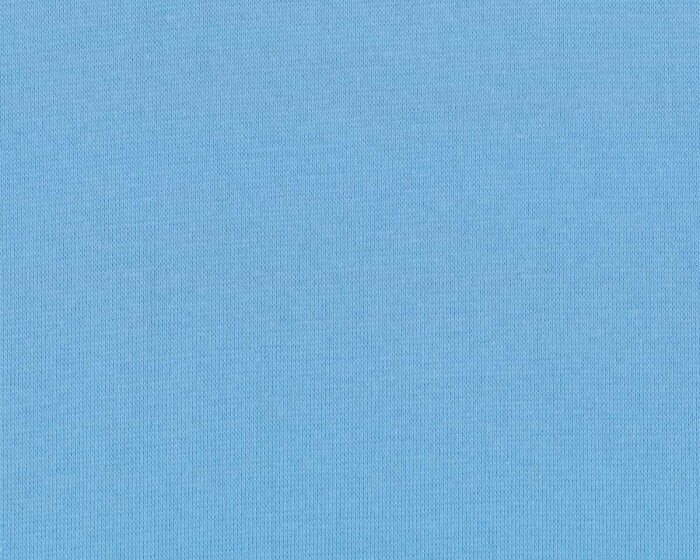 Bündchen-Stoff FEINRIPP LIGHT, himmelblau, Swafing
