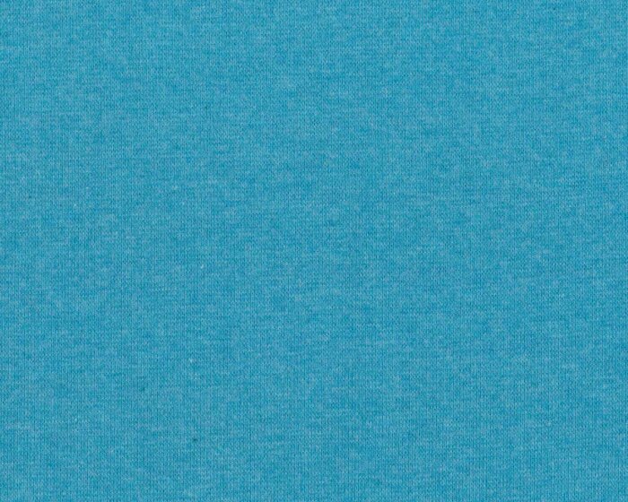 Bündchen-Stoff MELANGE LIGHT, türkis meliert