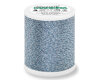 Dekoratives Overlockgarn GLAMOUR 8, metallic, Madeira sky blue