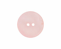 Glänzender Perlmuttknopf, Union Knopf 20 mm rosa