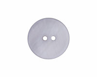 Glänzender Perlmuttknopf, Union Knopf 20 mm helllila