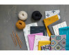 Precuts Layer Cake HOOKED, 42 Quadrate, Art Gallery