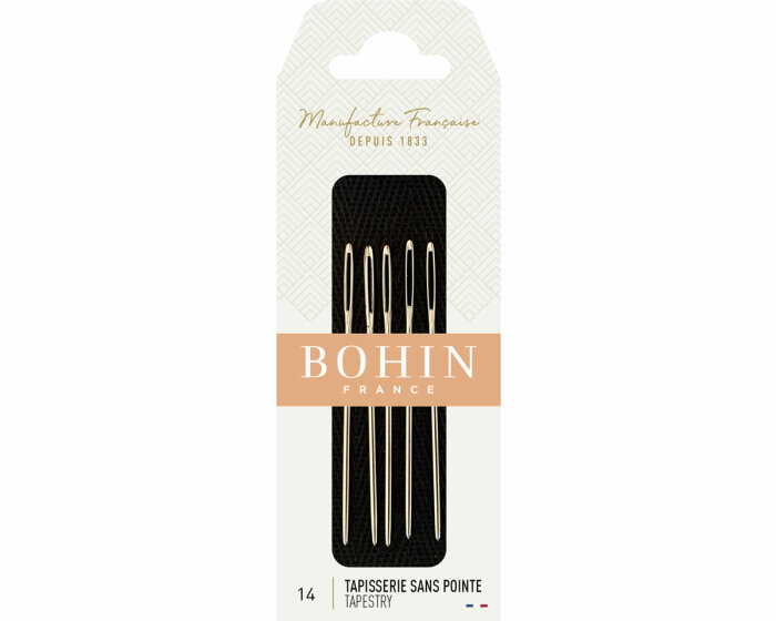 Sticknadeln ohne Spitze TAPESTRY, Bohin 14