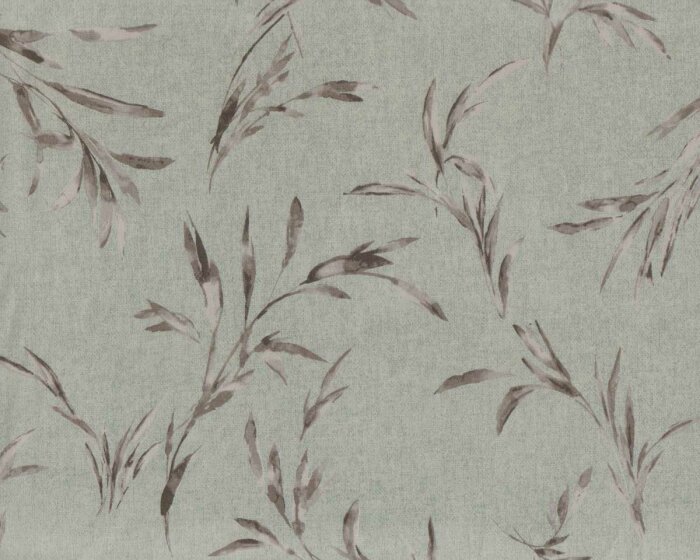 Patchworkstoff CENTENARY 25th, Gräser, mintgrau, Yoko Saito