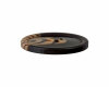Kunststoffknopf COFFEE aus recyceltem Kaffeesatz, Union Knopf 20 mm