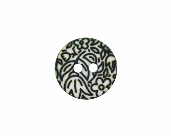 Kunststoffknopf COMIC FLOWERS, Union Knopf