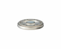 Magnetknopf aus Metall, Union Knopf silber