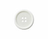 Kunststoffknopf COLORFUL, Union Knopf weiß 18 mm