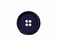 Kunststoffknopf COLORFUL, Union Knopf marineblau 18 mm