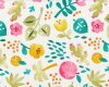 Baumwolljersey SUMMER FLOWERS, Blumen und Früchte, Hilco