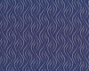 Baumwolljersey LILIANA PEACH, Wellen, blau, Hilco