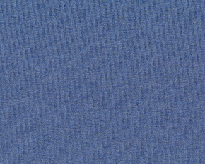 Sweatstoff French Terry MAIKE MELANGE, taubenblau