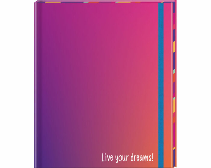 Das Notizbuch für Kreative - Live your dreams!, TOPP