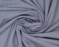 Jeansstoff aus Baumwolle, Streifen, blau, PS fabrics