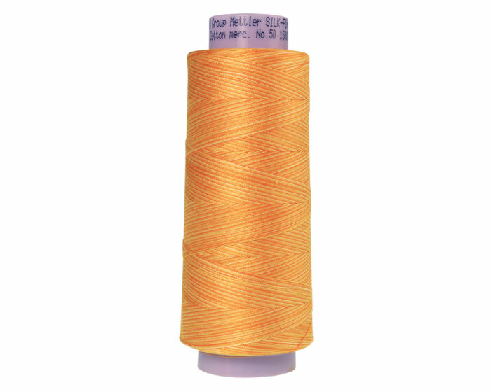 Quilt- und Maschinenstickgarn SILK FINISH COTTON No.50, multicolor, 1829 m, Mettler 9827
