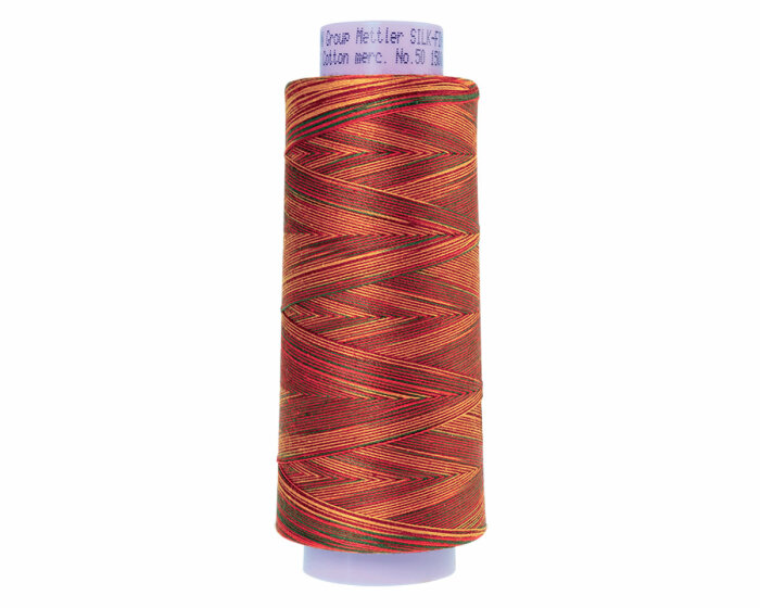 Quilt- und Maschinenstickgarn SILK FINISH COTTON No.50, multicolor, 1829 m, Mettler 9851