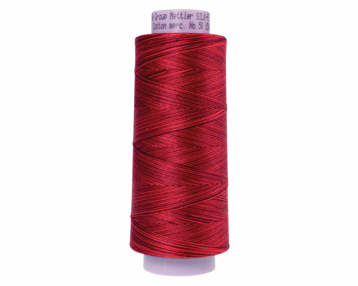 Quilt- und Maschinenstickgarn SILK FINISH COTTON No.50, multicolor, 1829 m, Mettler 9845