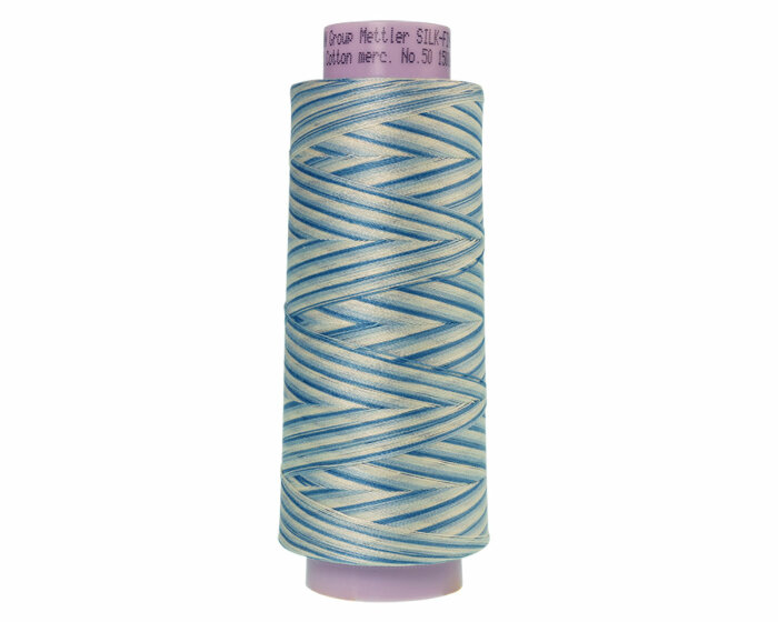 Quilt- und Maschinenstickgarn SILK FINISH COTTON No.50, multicolor, 1829 m, Mettler 9810