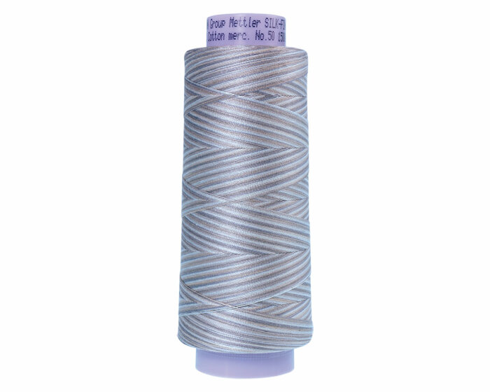 Quilt- und Maschinenstickgarn SILK FINISH COTTON No.50, multicolor, 1829 m, Mettler 9860
