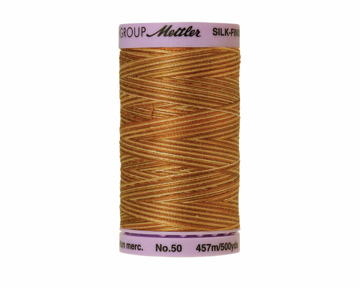 Maschinenstickgarn SILK FINISH COTTON No.50, multicolor, 457 m, Mettler 9853
