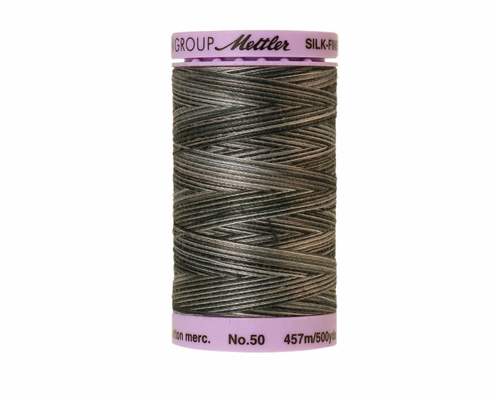 Maschinenstickgarn SILK FINISH COTTON No.50, multicolor, 457 m, Mettler 9861