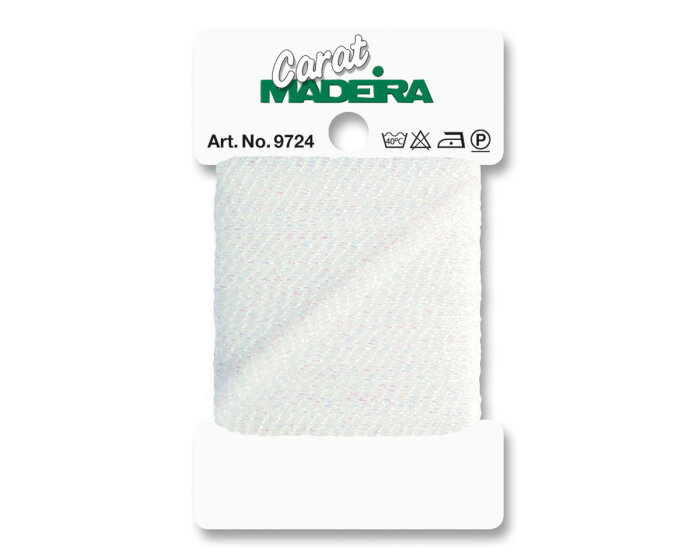 Dekobändchen CARAT, metallic, Madeira 4 mm 80