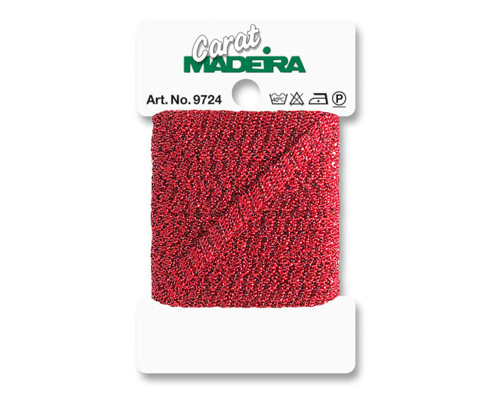 Dekobändchen CARAT, metallic, Madeira 4 mm 70