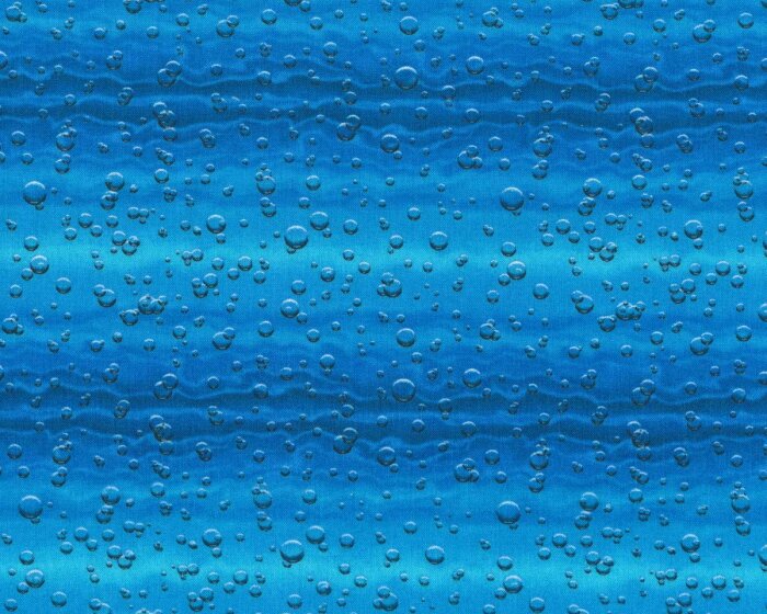 Patchworkstoff WATERS, Wassertropfen, Elizabeths Studio