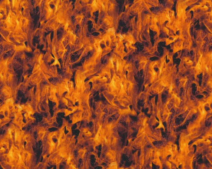 Patchworkstoff LANDSCAPE MEDLEY, Feuer, Elizabeths Studio