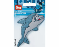 Bestickte Applikation DELFIN, Prym