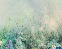 1,00-m-Rapport Viskosejersey NEELE, Rosen-Himmel, blau, Hilco
