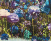 1,00-m-Rapport Viskosejersey NEELE, Rosen-Himmel, blau, Hilco
