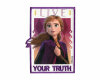 Bestickte Applikation DISNEY FROZEN, Anna, Prym