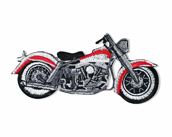 Bestickte Applikation MOTORRAD, Prym