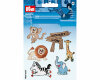 Kinder-Applikation ZOOTIERE, 6 Stück, Prym