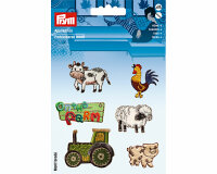 Kinder-Applikation AUF DER FARM, 6 Stück, Prym