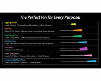 Magic PINS™ Stecknadeln APPLIQUE, Taylor Seville 0,4 mm 100