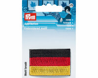 Applikation DEUTSCHLAND, Flagge, Prym