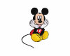 Applikation DISNEY MICKEY CLUBHOUSE, Mickey Mouse, sitzend, Prym