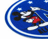 Applikation DISNEY MICKEY MOUSE, All Star 1928, blau, Prym
