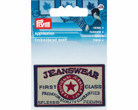 Label-Applikation JEANSWEAR, Prym