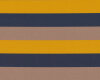 Baumwollstoff KIM STRIPE, Blockstreifen, goldgelb-hellbraun