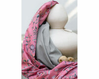 Baumwollstoff NATURAL BEAUTY, Kaleidoskop, nachtblau, ring a roses