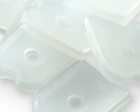 Schutzkappen für Stäbchenband, transparent 12 mm