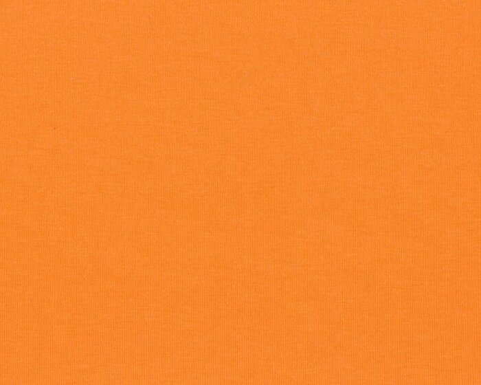 Baumwolljersey VANESSA, einfarbig, orange, Swafing