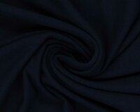 Baumwolljersey VANESSA, einfarbig, marineblau, Swafing