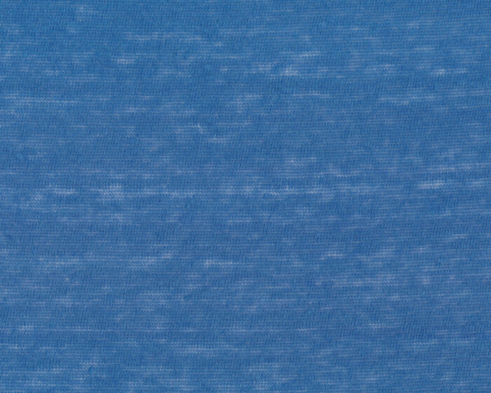 Leinen-Strickstoff  NATURA, blau,Toptex
