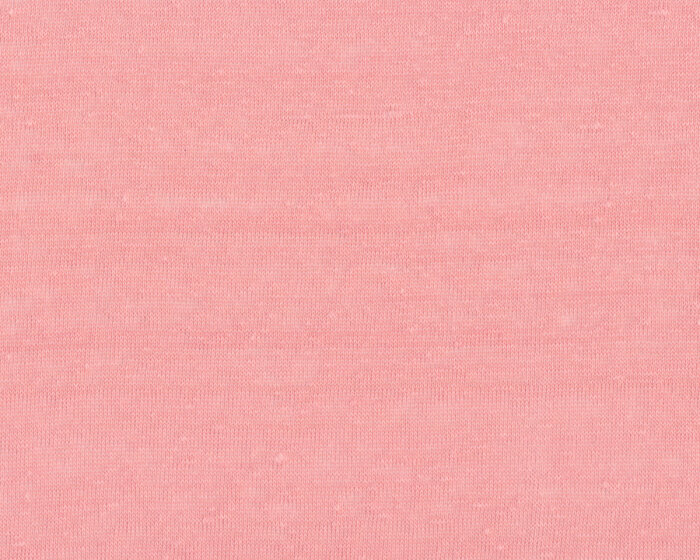 Leinen-Strickstoff  NATURA, lachsrosa, Toptex
