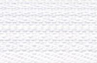 YKK Reißverschluss METALLZAHN, silber, nicht teilbar weiß 18 cm