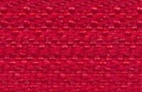 YKK Reißverschluss METALLZAHN, silber, nicht teilbar rot 14 cm